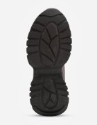 vices Bocanci-adidași Maro cu platformă groasă și în relief tip Narrise