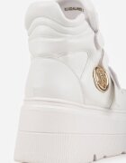 vices Botine Albe stil sneakers pe platformă Afirriva