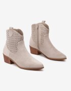 vices Botine Bej deschis
