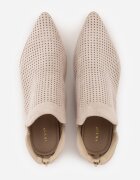 vices Botine Bej deschis Perforate cu Talpă Plată cu Decupaj Decorativ Selenith