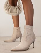 vices Botine Bej închis Elegante Mesista cu toc stiletto