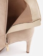 vices Botine Bej închis Elegante Mesista cu toc stiletto