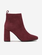 vices Botine bordo clasice izolate cu toc Ittamara