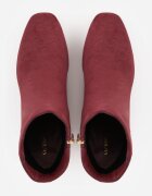 vices Botine Bordo cu toc decorate cu cristale Vortiola