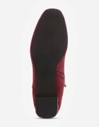 vices Botine Bordo cu toc decorate cu cristale Vortiola