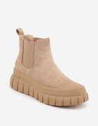 vices Botine Chelsea Bej pe Platformă Velar