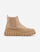 vices Botine Chelsea Bej pe Platformă Velar