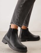 vices Botine Chelsea Negre în stil casual Buckner