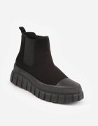 vices Botine Chelsea Negre pe Platformă Velare
