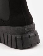 vices Botine Chelsea Negre pe Platformă Velare