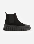 vices Botine Chelsea Negre pe Platformă Velare