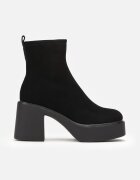 vices Botine Clasice Negre pe toc gros și Platformă Onimale
