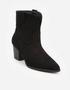 vices Botine Cowboy Negre cu toc Florefedi