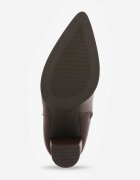 vices Botine elegante cu toc gros și vârf ascuțit Tunette Maro