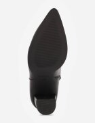 vices Botine elegante cu toc gros și vârf ascuțit Tunette Negre
