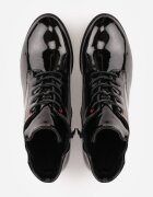 vices Botine Ghete Negre Lăcuite Indice