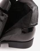 vices Botine Ghete Negre Lăcuite Indice