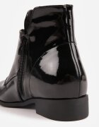 vices Botine Ghete Negre Lăcuite Indice