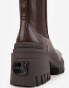 vices Botine înalte tip Chelsea cu toc gros și talpă cu profil Nijuma Maro