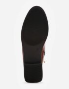 vices Botine Lăcuite Negru-Roșu în Stil Ghete Jenisse