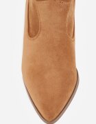 vices Botine Maro Cowboy cu toc bloc Vertiona