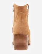 vices Botine Maro Cowboy cu toc bloc Vertiona