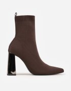 vices Botine Maro cu Toc cu Gambă Elastică Falienne