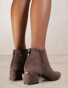 vices Botine Maro cu Toc Geometric Alurrive