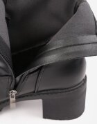 vices Botine Mulate Negre până la gleznă pe toc bloc Alevitta