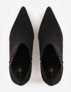 vices Botine Negre Clasice pe toc stiletto Decorate cu elastic Allitta