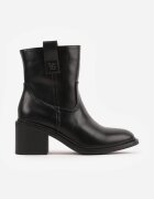 vices Botine Negre cu toc cu decorațiune Alerrise