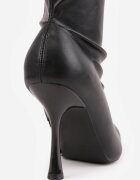 vices Botine Negre cu Toc Stiletto cu Tija Aderentă Adinella