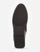 vices Botine Negre Lăcuite cu relief Ozvila
