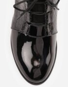 vices Botine Negre Șiretați în Stil Elegant Viellie