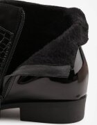 vices Botine Negre Șiretați în Stil Elegant Viellie