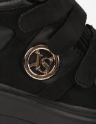 vices Botine Negre Stil Sneakers cu Platformă Afirriva