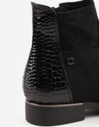 vices Botine Negre Tip ghete Cu inserții în relief Afridda