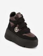 vices Botine Negru-Maro Stil sneakers cu Platformă Afirriva