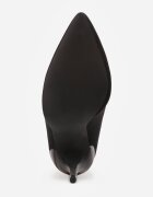 vices Botine stil șosetă Negre cu toc stiletto cu vârf ascuțit Brettalie
