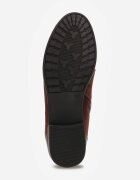 vices Botine Tip Ghete Maro cu inserții embosate Afridda