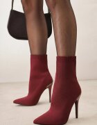vices Botine Visinii tip șosetă pe Toc Stiletto cu Vârf Ascuțit Brettalie