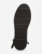 vices Botki Negre din Imitație de Piele cu Platformă cu Imprimeu Crocodil Falarena
