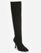 vices Cizme Negre cu toc stiletto cu tijă tip șosetă Nuira