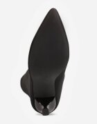 vices Cizme Negre cu toc stiletto cu tijă tip șosetă Nuira