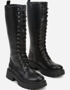 vices Cizme Negre Grunge în Stil Muncitorilor Uniama