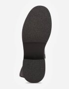 vices Ghete cu talpă groasă în stil șosetă din imitație de piele Walia Negre