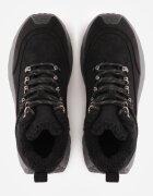 vices Ghete de zăpadă tip Sneakers Negre Sportive pe Talpă Groasă Nellsana