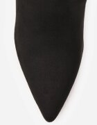 vices Ghete Negre cu toc stiletto decorativ cu strasuri Temire
