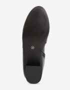 vices Ghete Negre din Imitație de Piele cu Toc cu Gambă Potrivită Arinde