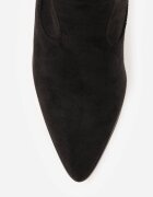 vices Ghete negre Western cu toc gros Vertiona